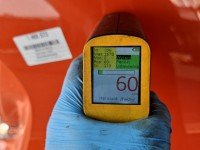 Błotnik tył lewy Opel Corsa F ćwiartka pomarańczowy KVH