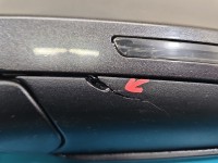 Lusterko lewe AUDI A4 B8 elektryczny, Europejska, Kod lakieru: LZ7L, 14+2 pin składane elektrycznie, pęknięta obudowa europa
