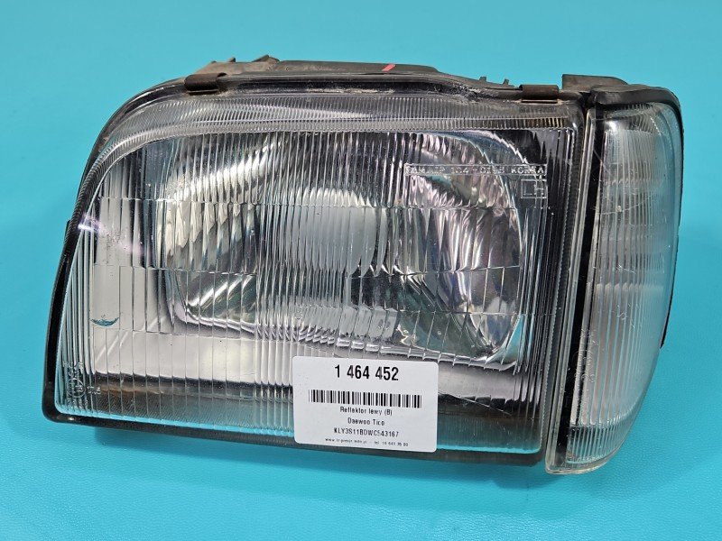 Reflektor lewy lampa przód Daewoo Tico EUROPA Reflektor lewy lampa przód Daewoo Tico EUROPA
