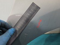 Błotnik przód prawy Seat Alhambra II 7N 10- srebrny LR7L