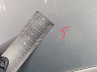 Drzwi tył lewe MAZDA 5 05- HB 5d srebrny 22V