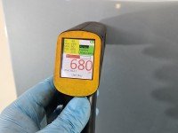 Drzwi przód prawe Citroen C4 Grand Picasso II 13-22 5d błękitny EHHC