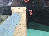 Błotnik przód lewy Peugeot 308 I T7 granatowy KHH