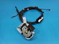 Zamek tył prawy Fiat Doblo II 10- przesuwne drzwi 4 PIN 519348550