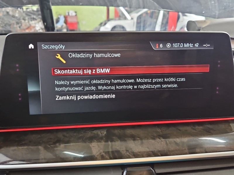 Wyświetlacz BMW G30 681051106, 6810511 monitor