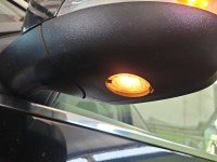 Lusterko lewe pin Ford S-max II MK2 HB MF Absolutna czerń 5d europa