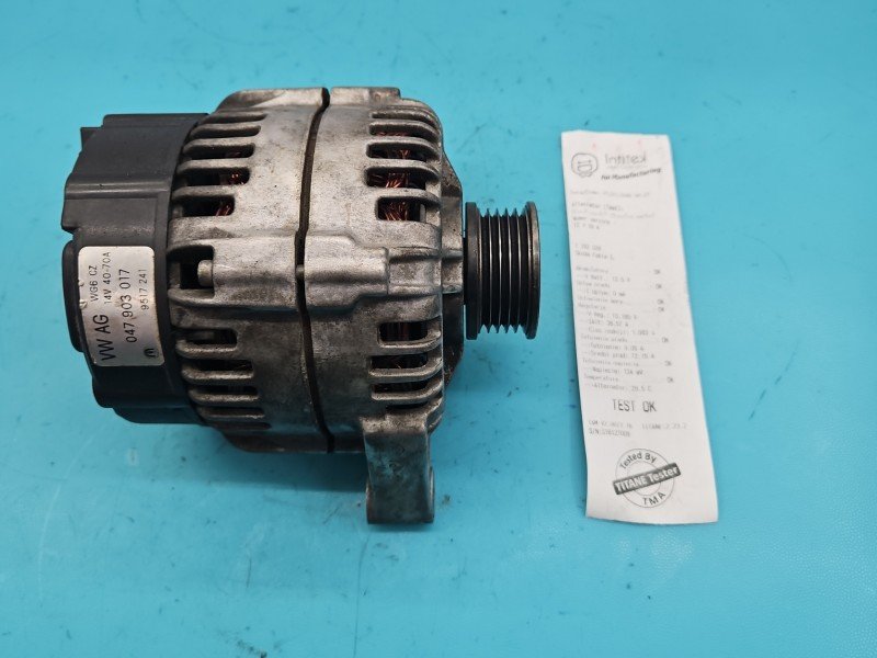 TEST Alternator Skoda Fabia I 047903017 1.4 mpi