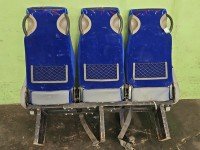 Fotel tył lewy III rząd tylny Vw Transporter T5 3 rząd