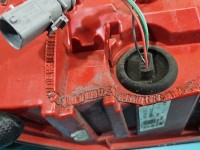 Lampa tył prawa Producent części: Audi, Uszkodzona obudowa i klosz , Przerobiona na EU AUDI A6 C7 sedan