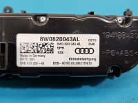 Konsola panel nawiewu Audi A4 B9 8W0820043AL