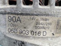 TEST Alternator Vw Passat B5 06B903016D 2.0 8V wiel