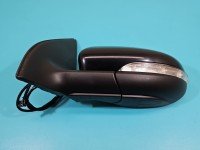 Lusterko lewe pin Vw Golf VI HB 5d kolor czarny LC9X europa
