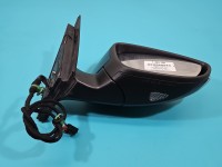 Lusterko prawe Vw Passat B7 czarny lc9x europa