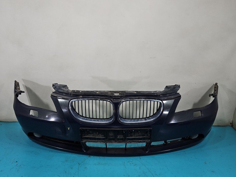 Zderzak przód Bmw e60 e61 GRANATOWY SONDERLACKIERUNG 490