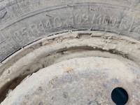Koło 1 szt. Mercedes KACZKA T1 W601 2.9d
