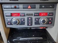 Konsola panel nawiewu Audi A6 C6 4F1820043J
