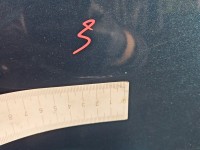 Drzwi tył lewe Vw Polo IV 9N HB 5d LC6X