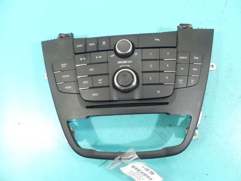 Przełącznik radia nawigacji panel Opel Insignia A 08-17 13273256