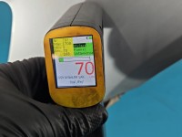 Błotnik przód lewy Honda City IV srebrny nh700m