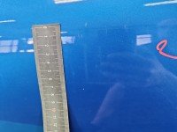 DRZWI PRZÓD PRAWE PASAŻERA Peugeot 206 2d niebieski kmf