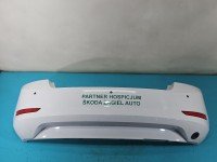 Zderzak tył Skoda Fabia III biały LF9E HB