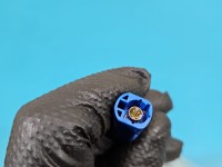 Lusterko prawe AUDI Q7 II 4M Europa / Lakier:LC5M / 15pin + kamera / Pęknięty kierunkowskaz / wkład lusterka ociera o...