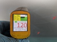Drzwi tył lewe Seat Toledo III HB 5d srebrny L57Y