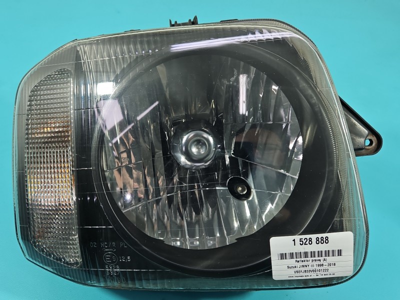 Reflektor prawy lampa przód SUZUKI JIMNY III EUROPA