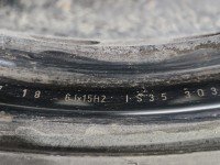 Koło zapasowe 15" dojazdowe dojazdówka Renault Megane IV 5x114.3, Michelin, 195 mm, Profil opony: 65, MICHELIN 195/65/R15, IV