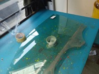Szyba drzwi przód lewa KIEROWCY Skoda Fabia III KIEROWCY / 2015R HB