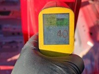 Próg lewy SŁUPEK ŚRODKOWY B Seat Ibiza V KJ 6F HB 5d czerwony LS3H