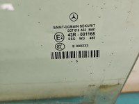 Szyba drzwi przód lewa Mercedes CLS C219 sedan