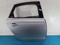 Drzwi tył prawe AUDI A6 C7 sedan 4d srebrny, LX7W