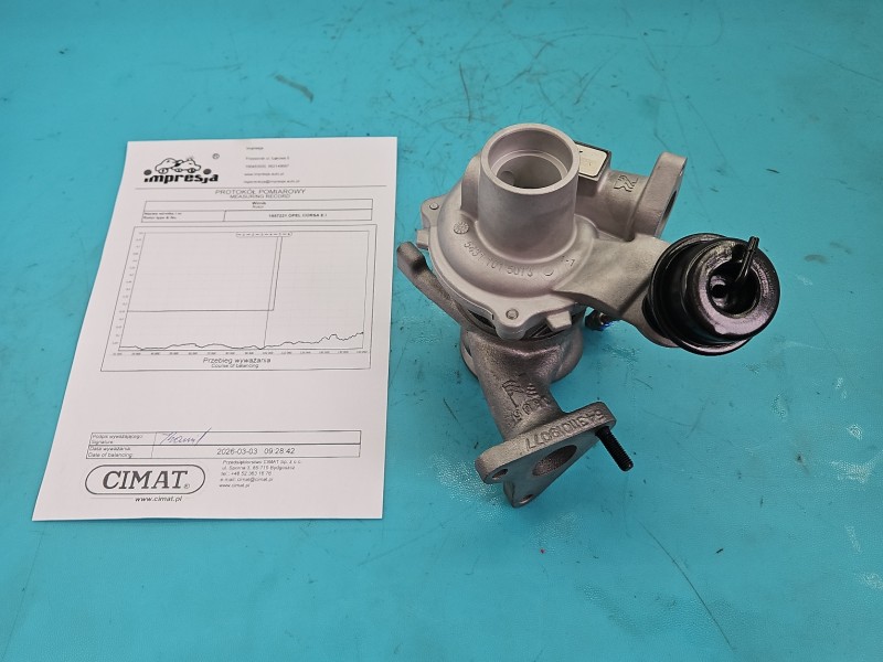 Turbosprężarka Regenerowana Opel Corsa E 54319700023, 552665240, 5001791700205 1.3 cdti 75KM