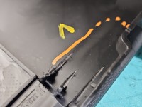 Deska rozdzielcza airbag pasażera kokpit Toyota Proace City