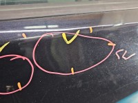 DRZWI PRZÓD PRAWE PASAŻERA Vw Polo IV 9N 3d czarny LC9Z