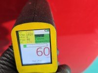 DRZWI PRZÓD LEWE KIEROWCY Toyota Yaris I 3d czerwony 3E5