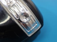 Lusterko lewe Hyundai Ix35 elektryczny, Europejska, Kod lakieru: 1K, 8pin składane elektrycznie, rysy na obudowie europa