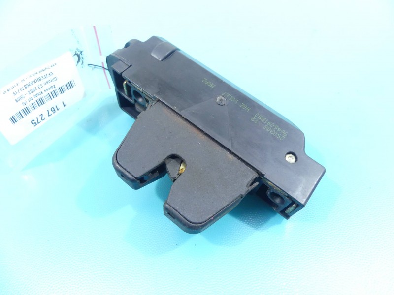 Zamek klapy tył Citroen C3 I HB 3pin 9646091580
