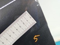 Błotnik przód lewy Lancia Delta III 08-14 grafitowy 284