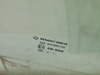 Szyba drzwi przód prawa Dacia Sandero III 20- HB