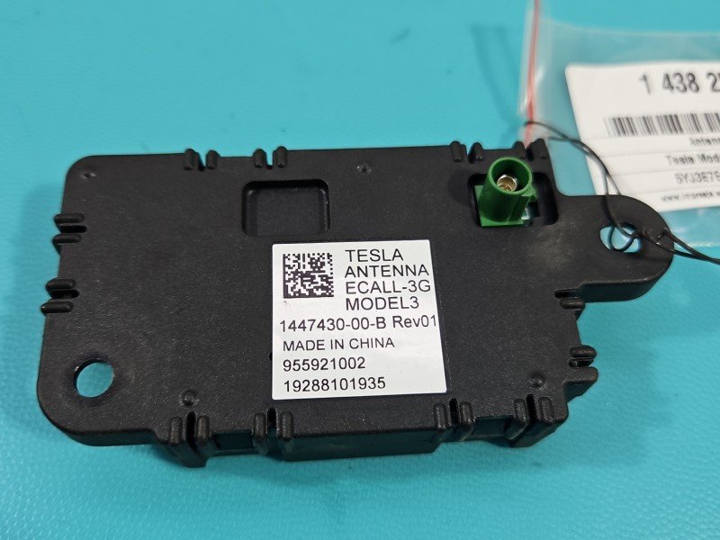 Antena Tesla Model 3 2017- 1447430-00-B Antena Tesla Model 3 2017- 1447430-00-B