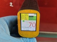 Drzwi przód lewe Renault Laguna II 5d bordowy
