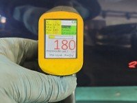 DRZWI PRZÓD PRAWE PASAŻERA Seat Ibiza IV 6J 5d granatowy LW5U