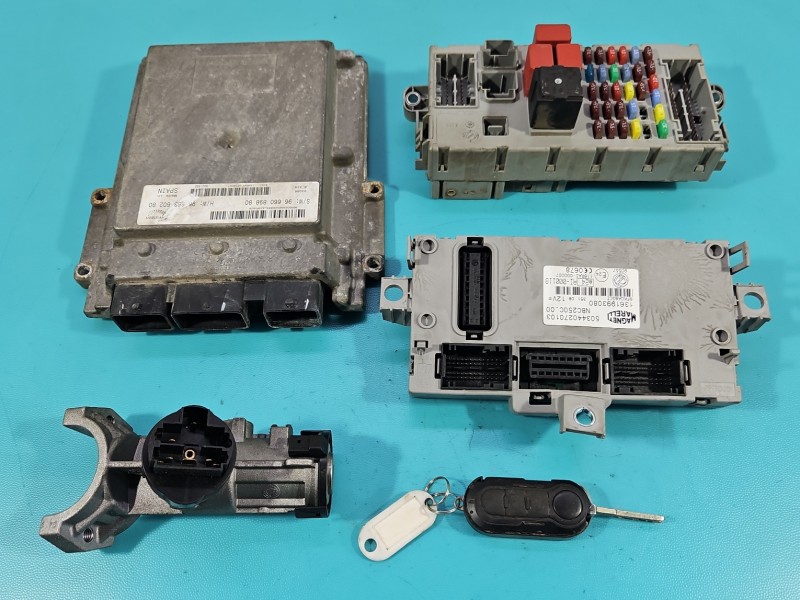 Komputer Sterownik silnika 9666089880, 9666360280 Peugeot Boxer II 2.2 hdi