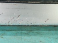 DRZWI PRZÓD LEWE KIEROWCY Peugeot 207 2d srebrny