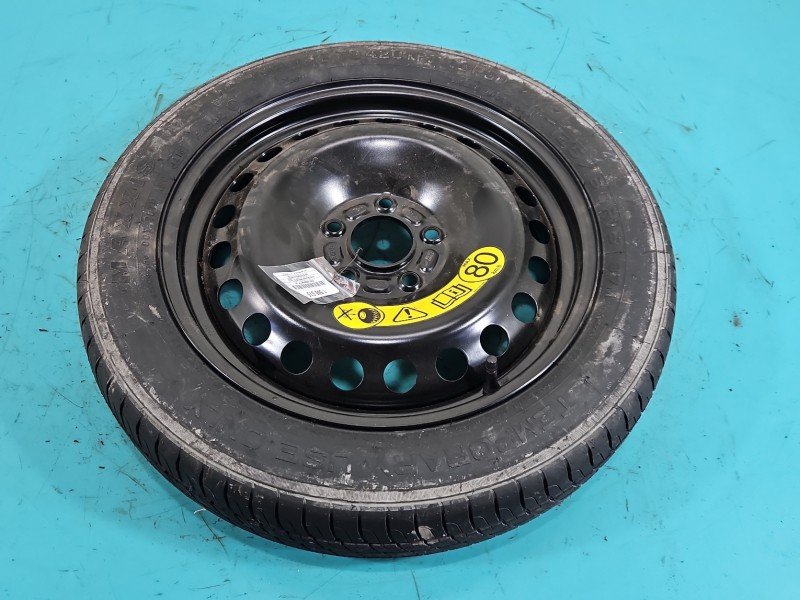 Koło zapasowe 16" dojazdowe dojazdówka Ford Mondeo Mk5 Rozstaw śrub: 5x108, Maxxis, 125 mm, Profil opony: 80, et25...