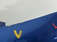 Błotnik przód lewy HONDA HR-V I 99-06 niebieski