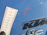 Drzwi tył prawe Renault Trafic II HB 5d niebieski DV489