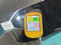 Błotnik przód lewy Mercedes W211 czarny